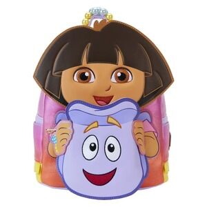 Loungefly Nickelodeon Dora the Explorer Backpack Cosplay Mini Backpack‎